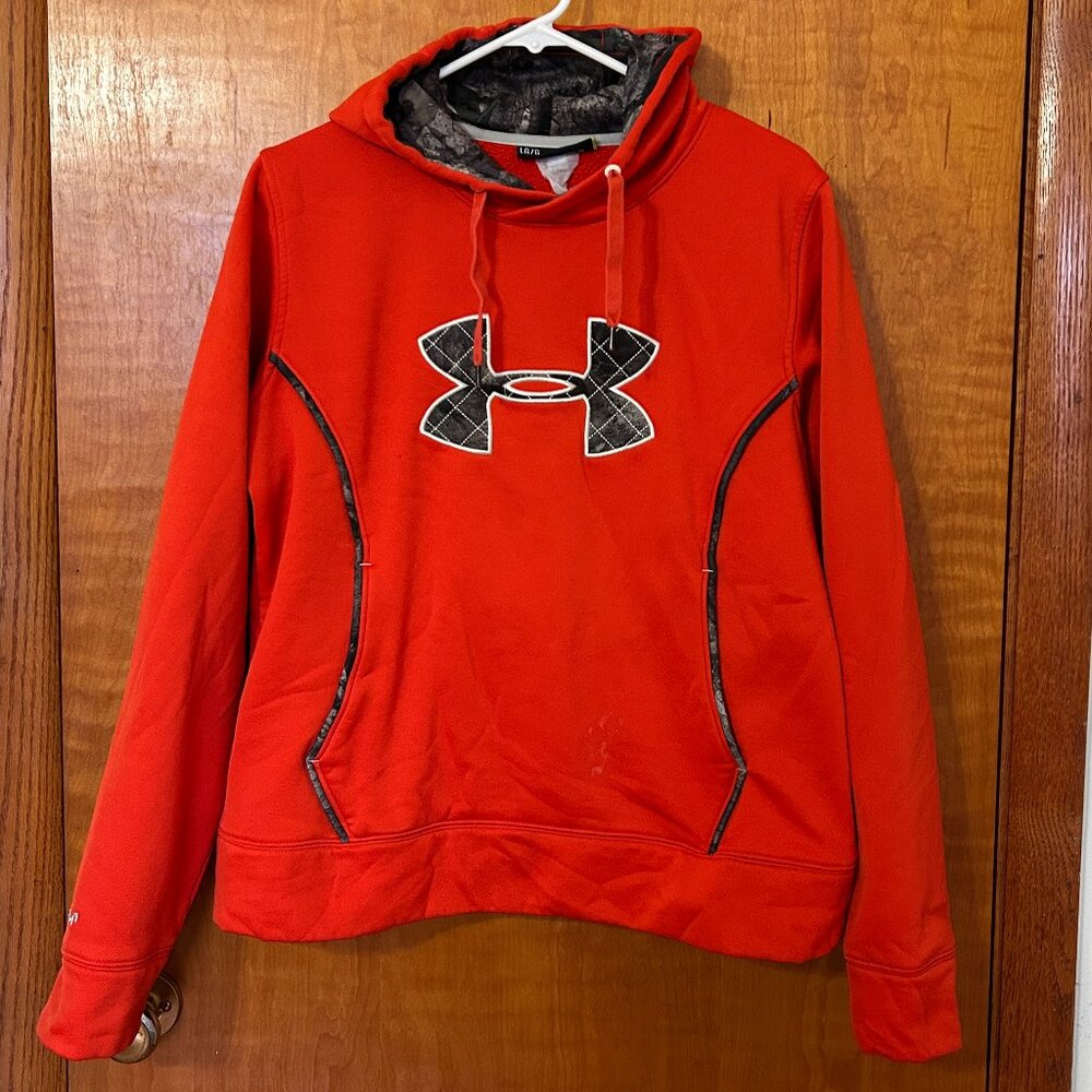 Orange/Camo Under Armour Storm1 Hoodie